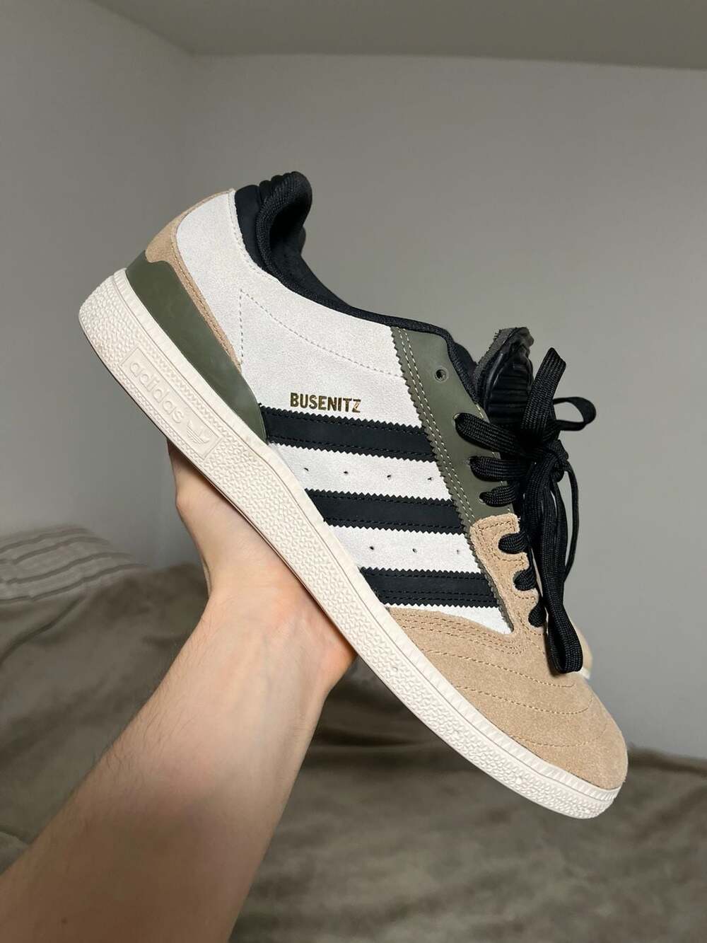 Adidas Busenitz Size us  13 Cardboard Core Black Olive Strata men’s